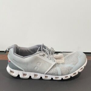 On Running Cloud Terry Mens Gray Running Shoes Size 12 Low Top Sneakers